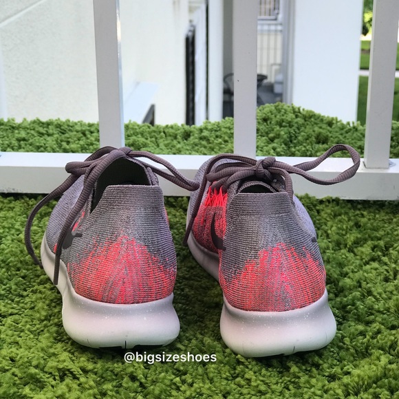 NWT Nike Free Rn Flyknit VIOLET Fog WMNS - Picture 3 of 7